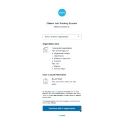 Xero Authorisation