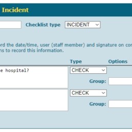 Health & Safety incident report form